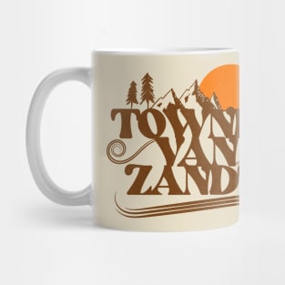 Townes Van Zandt Rising Sun Mug